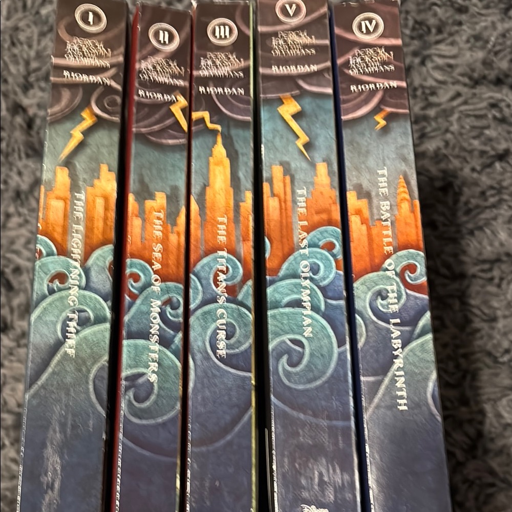 Percy Jackson 5 book set